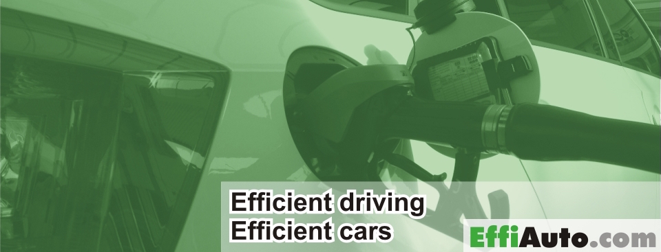 Efficient car and efficient driving